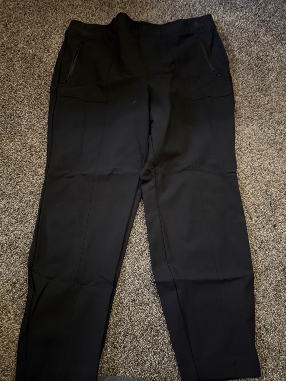Lane Bryant Black Skinny Ponte Pants